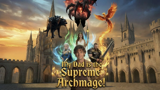 My Dad is the Supreme Archmage!: A Farmer’s Salvation of the World